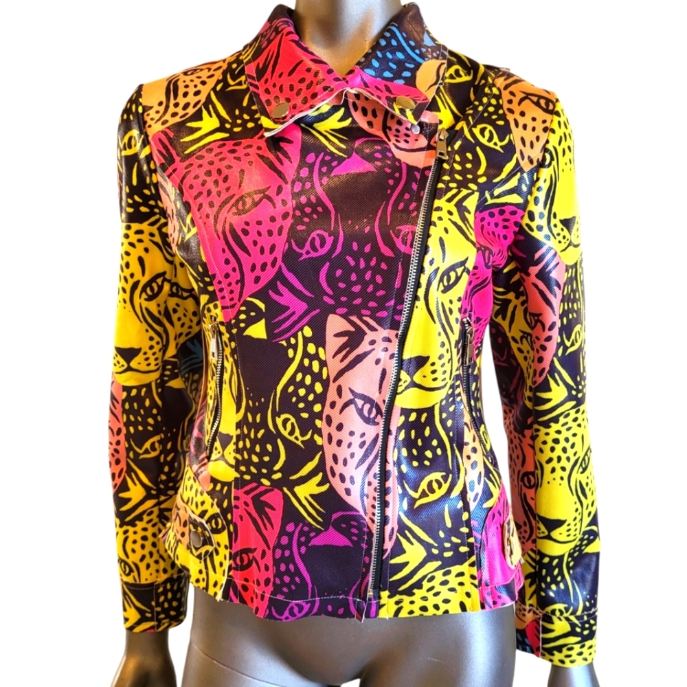 NWT VAMIIA Colorful Jacket- Size Large - Picture 4 of 7
